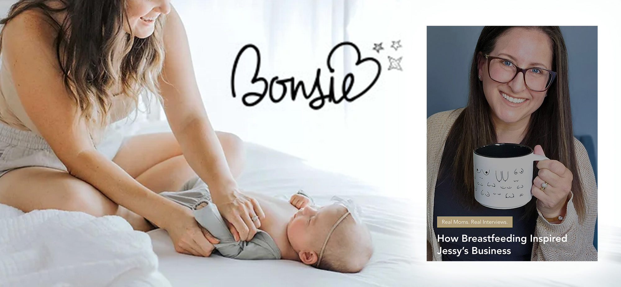 Bonsie Skin to Skin Baby Wear Blog featuring Real Moms: Jessy, Founder of Titty City Design