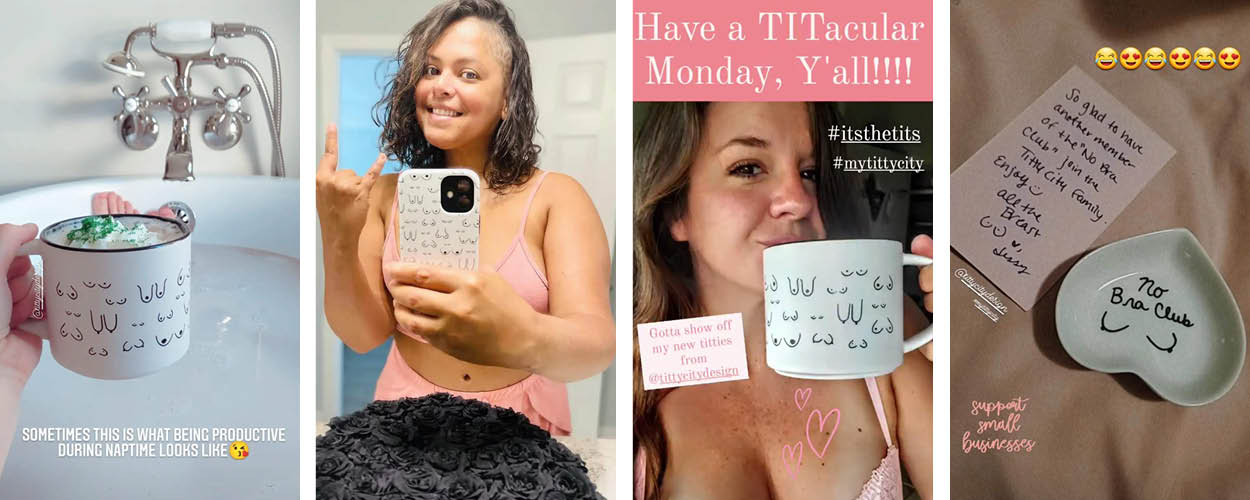 Titty City Design Instagram Communi-Titty Body Positive Brand