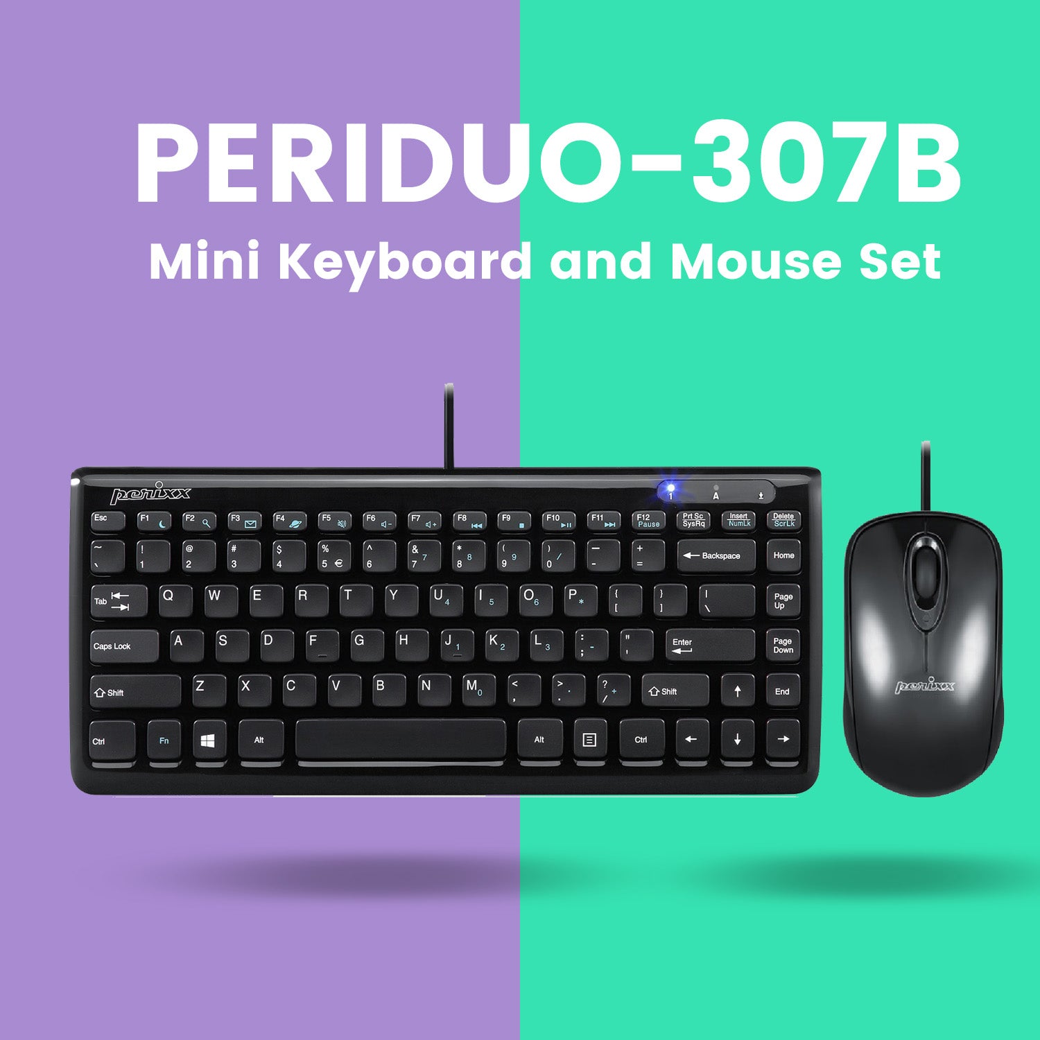  Mini Keyboard and Mouse Set