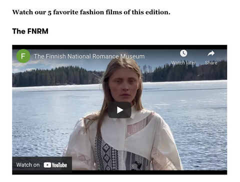 FNRM-video Vogue Italiassa