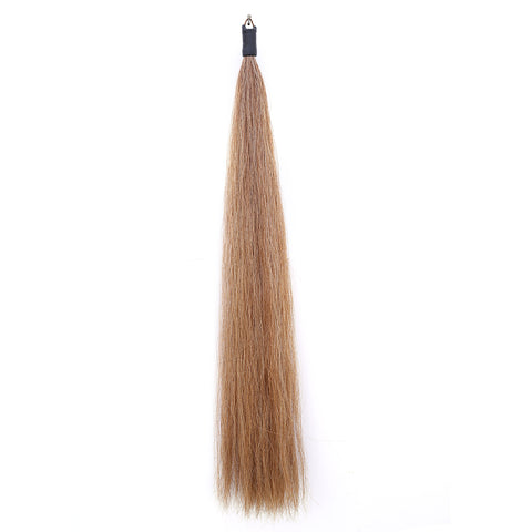 Y.J TAILS Horse Tail Extension Fake Tails False Wig Hair Black