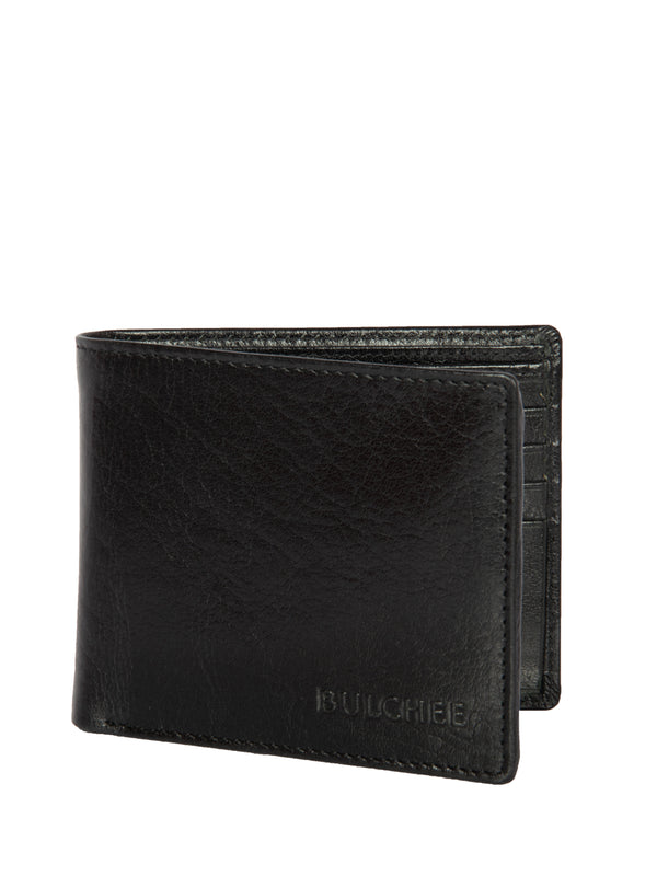 Buy Men Brown Textured Genuine Leather Wallet Online - 705888