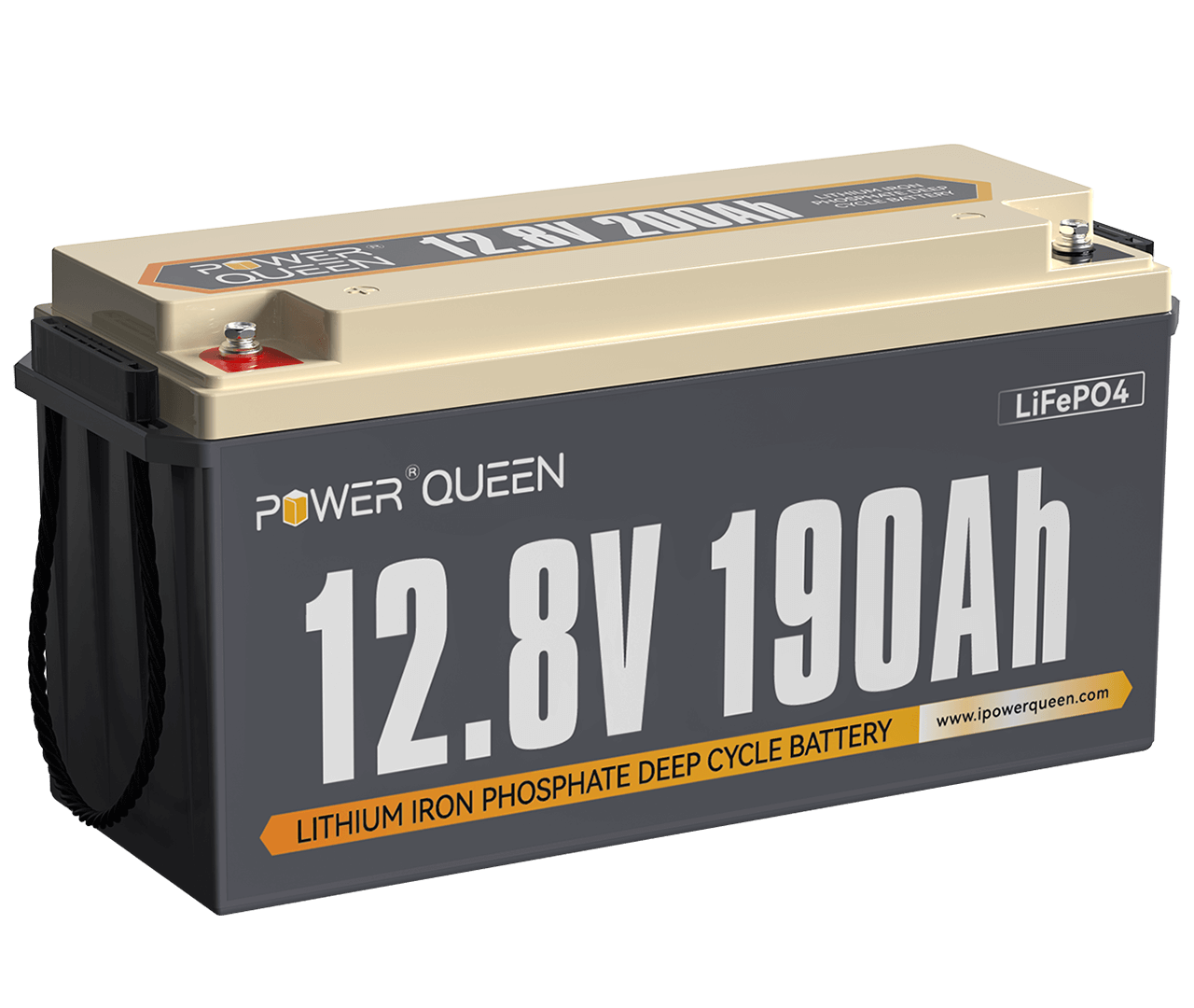 Plus Deep Lithium - – LiFePO4 Queen Battery QUEEN POWER 200Ah Cycle 12V ipowerqueen Power freeshipping