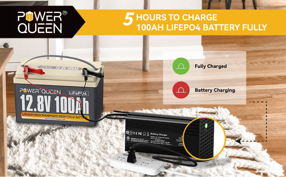 how to charge trolling motor lifepo4 battery