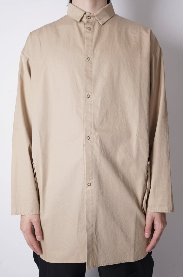 GABARDINE SHIRT JACKET – HUES ONLINE