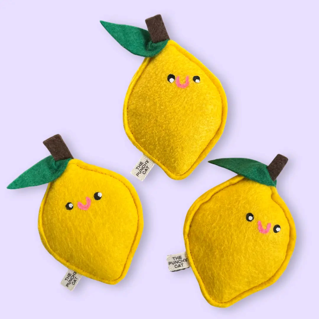 Catnip Lemon Cat Toy