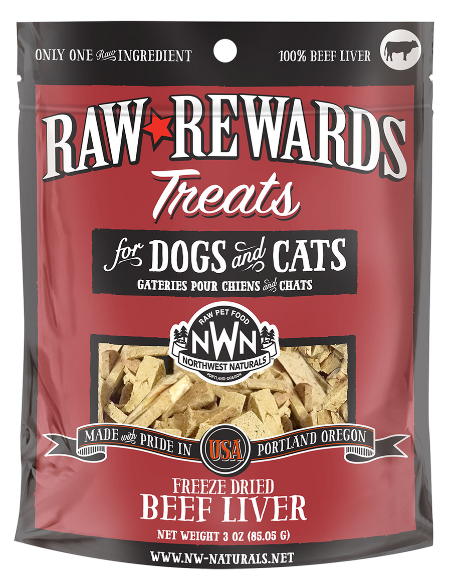 Northwest Naturals Raw Rewards Freeze-Dried Minnows Dog & Cat Treats 1oz -  Northwest Pets