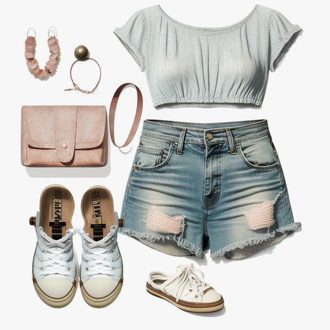 tenue-short-jean