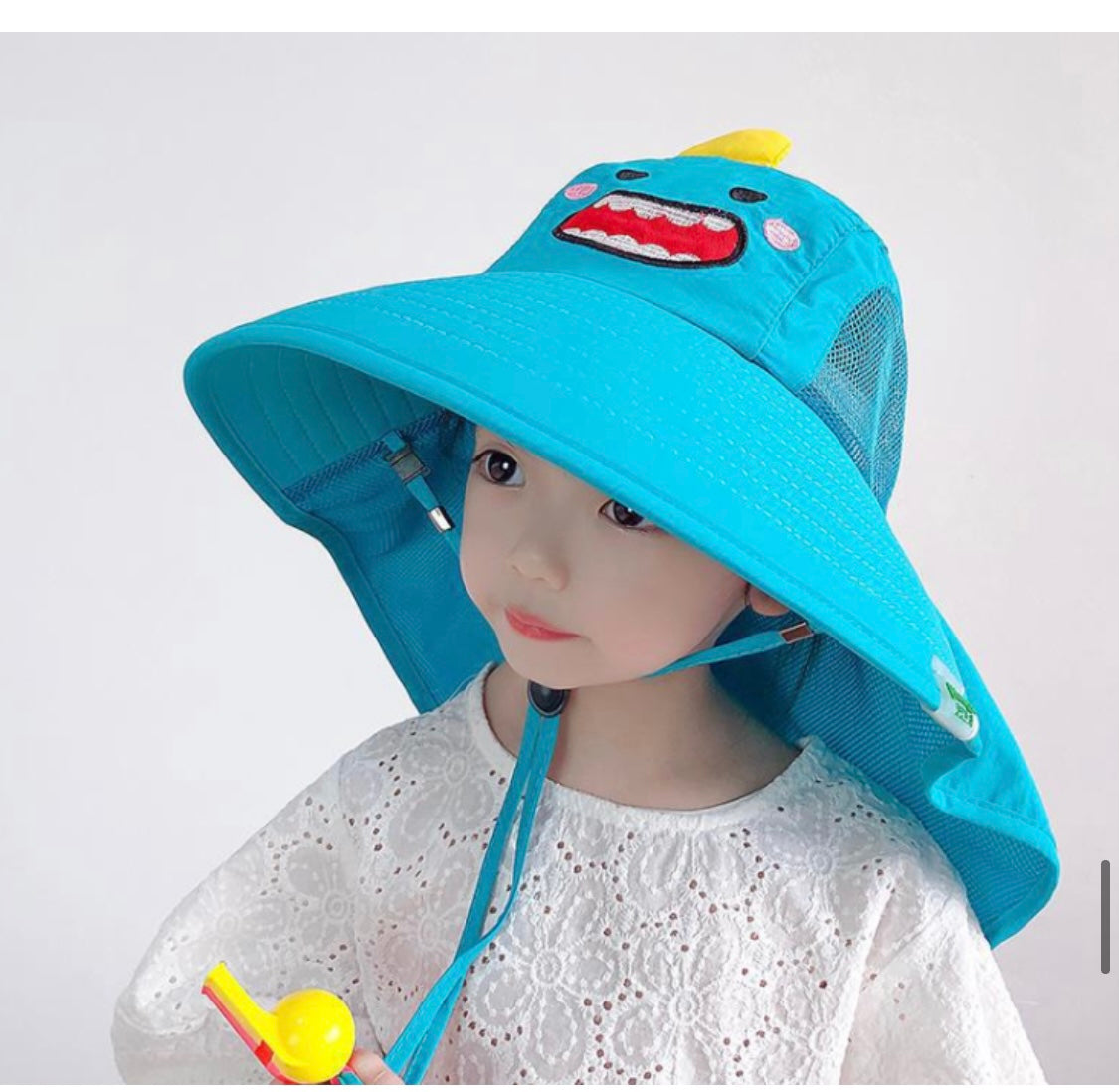 [Kids] UV protection hat 아동 자외선 차단모자 – Meat4u