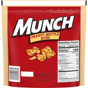 Munch Peanut Brittle Bites, 14.8 Oz (Pack of 2) - Zain's Club