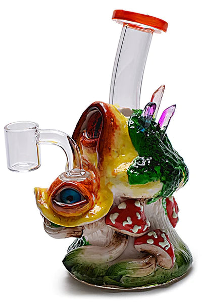 Clay Water Pipes Mushroom Rig