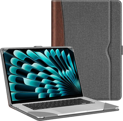 MOSISO Compatible with MacBook Air 15 inch Case 2023 2024 Release A2941 M2  Chip with Liquid Retina Display & Touch ID, Protective Plastic Hard Shell
