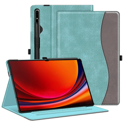 Para Samsung Galaxy Tab S9 Ultra Suporte de rotação de 360 graus Litchi  Texture Leather Tablet