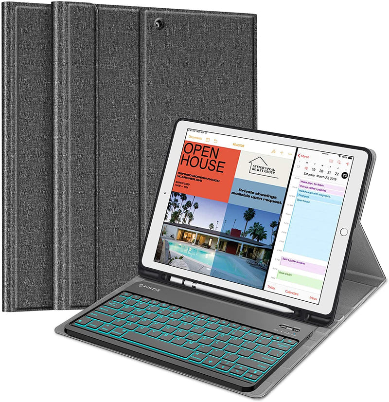 opwinding Vergemakkelijken bagageruimte iPad Pro 12.9 Inch (2017/2015) Keyboard Case | Fintie