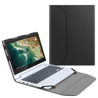 Coque pour Tablette Lenovo IdeaPad Duet Chromebook 10 1 Pouces CT-X636  Housse Folio Léger et Pliable Etui Protection Pochette pour Lenovo 10.1  Chromebook Duet Noir