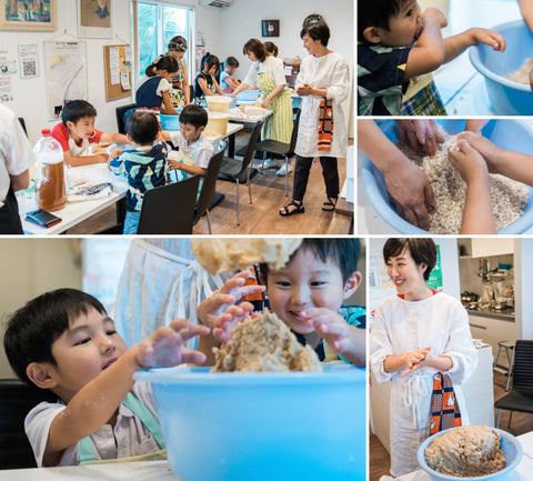 川添酢造の味噌づくり教室