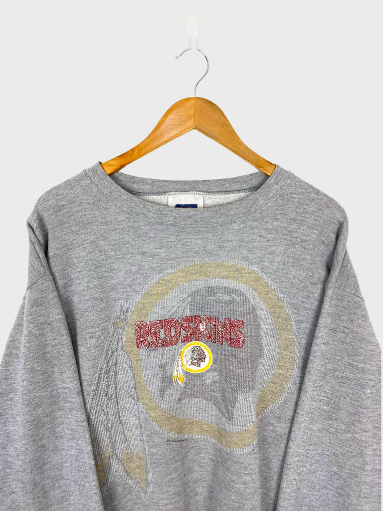 redskins embroidered sweatshirt