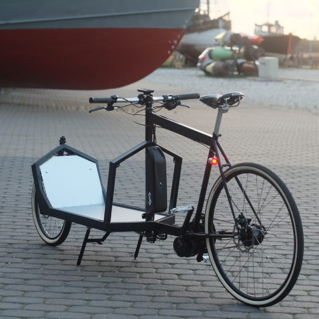 Kaspars first long john cargo bike prototype complete