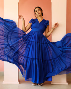 blue dresses online, gowns for women, cocktail dresses, bridesmaid dresses online, house of her online, 3 tier dresses, plus size brands india, house of her online