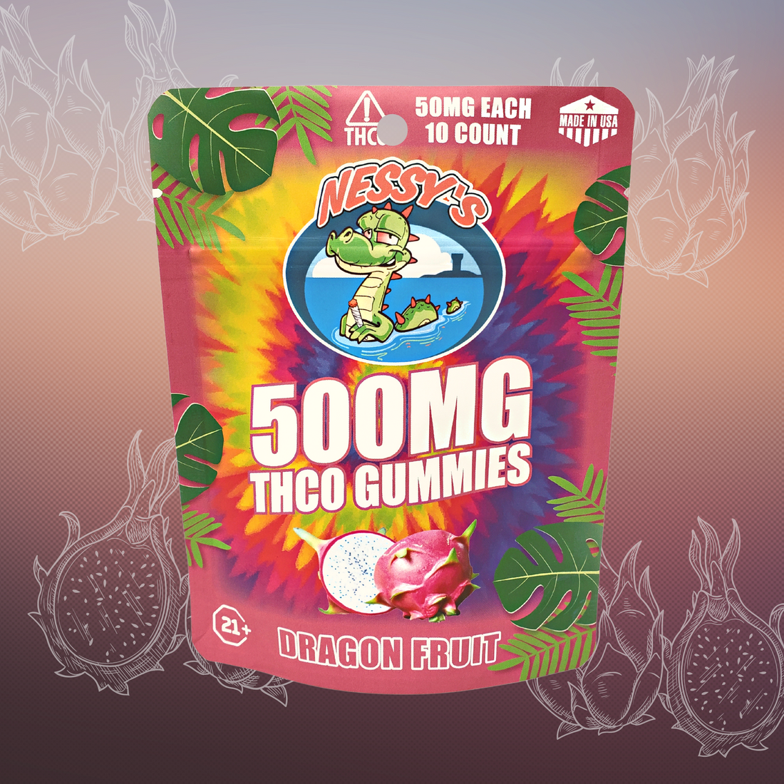 THC-O Gummies - 500mg - Sherpa THC