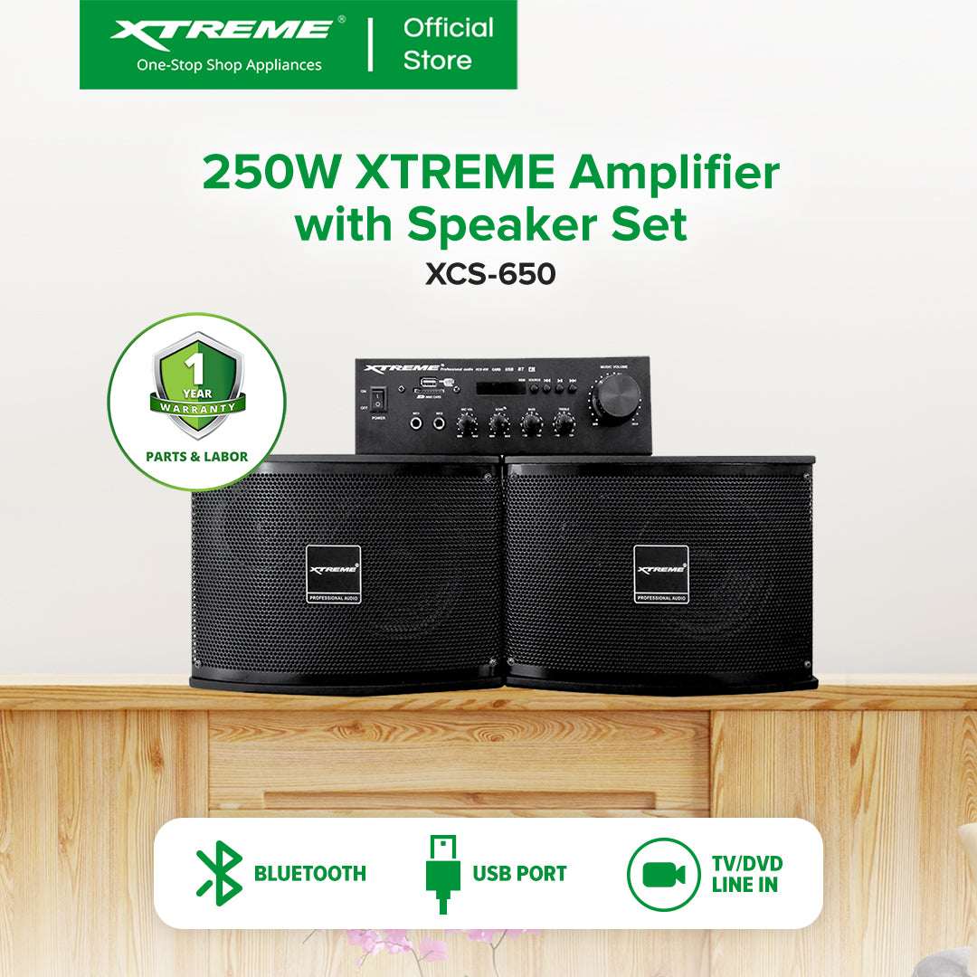 xtreme speaker with amplifier