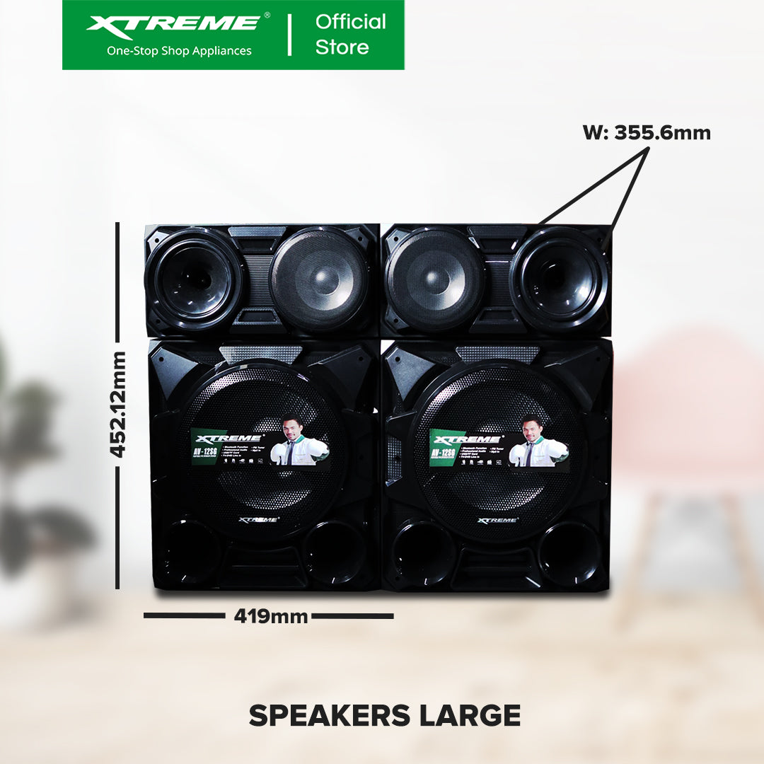 xtreme speaker with amplifier