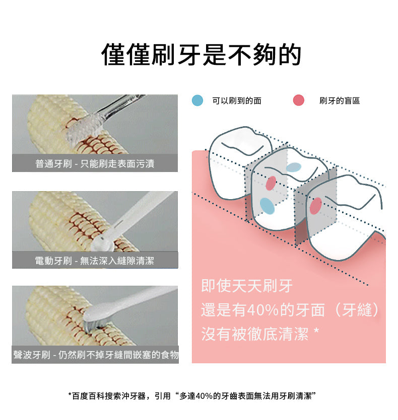 RaldMoyer AP100 座檯式水牙線機沖牙機沖牙器 箍牙人士推薦使用