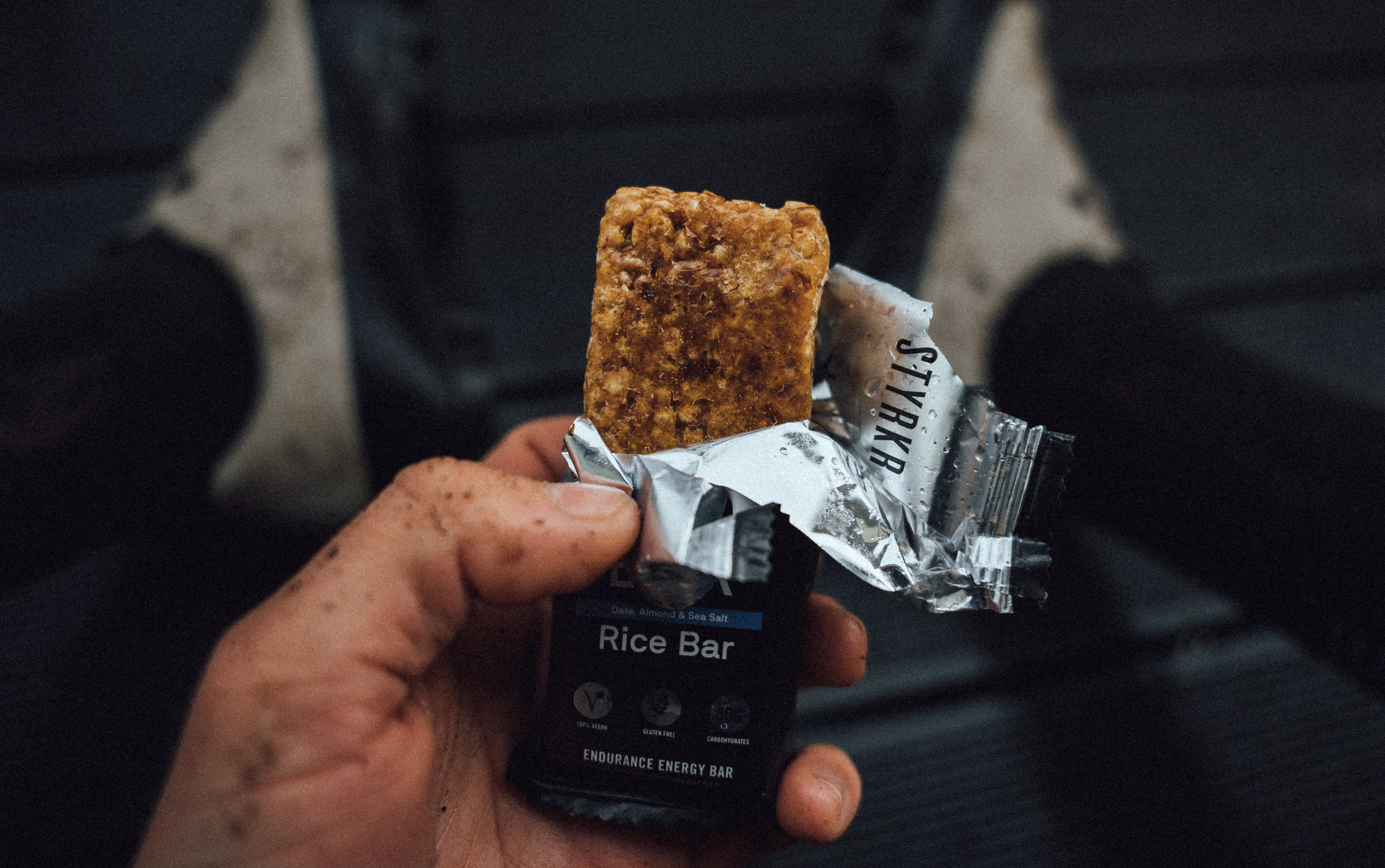 fuel with styrkr rice bars