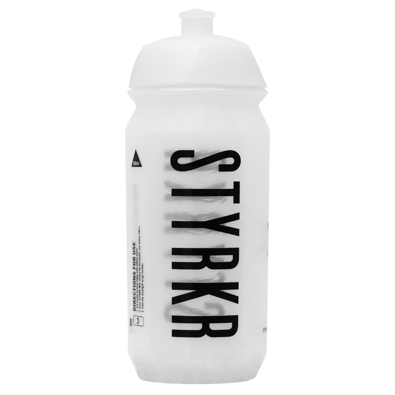 STYRKR Water Bottle 500ml | Approved by athletes, driven by science | All STYRKR products have been specifically engineered to produce unique effects in the body | FREE gifts + delivery over £50