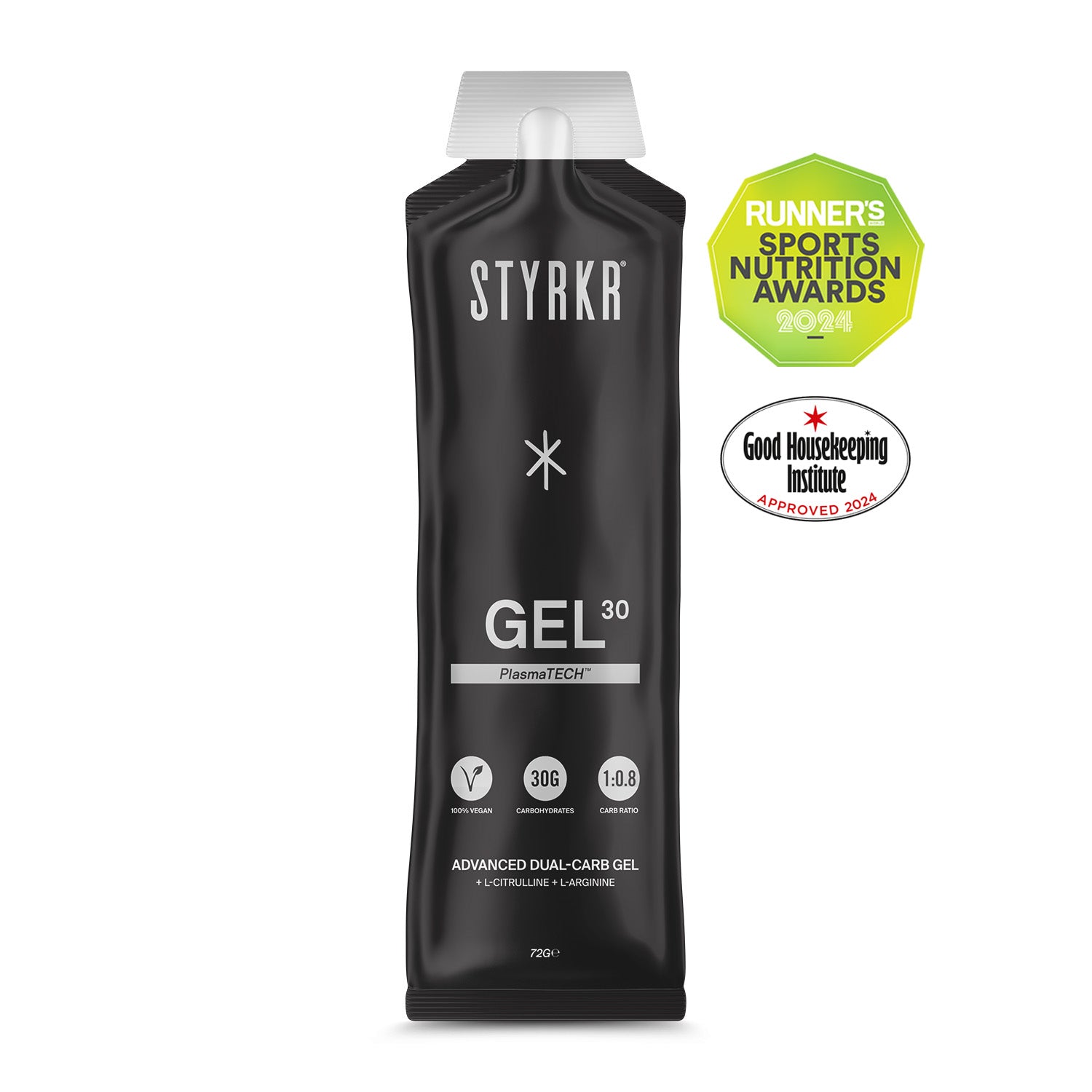 STYRKR GEL30 Dual-Carb Energy Gel | Approved by athletes, driven by science | All STYRKR products have been specifically engineered to produce unique effects in the body | FREE gifts + delivery over £50