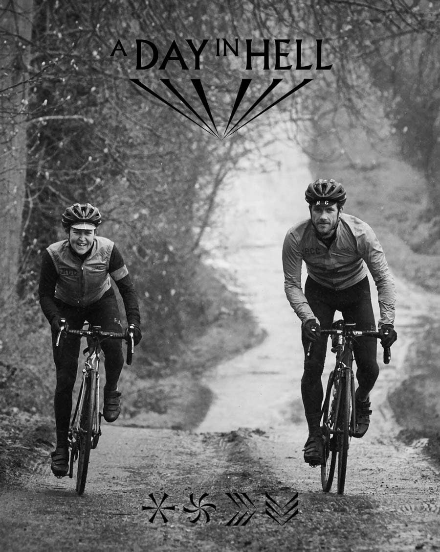 Rapha a day in hell x styrkr hosts London