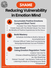 Reducing Vulnerability in Emotion Mind