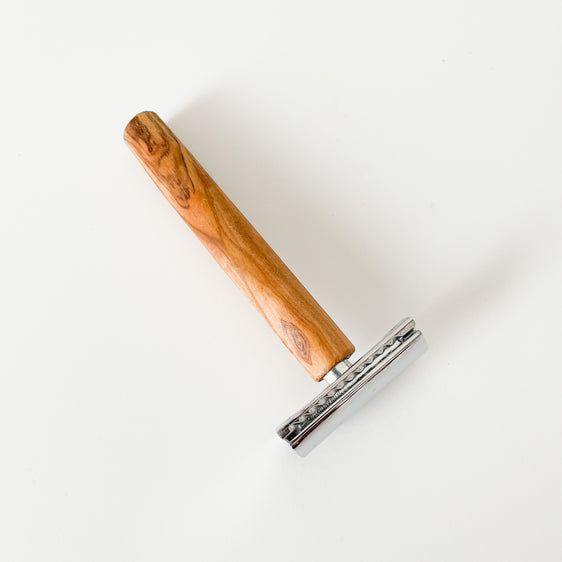 Safety Razor - Custom Wooden Handle – Uplift Provisions Company