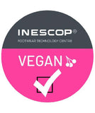 INESCOP “Vegan” The models with this distinctive do not contain materials or fibers of animal origin.