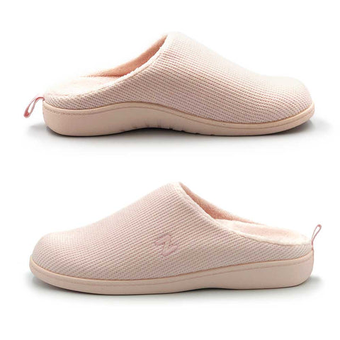 zullaz womens orthotic slipper in Pink or Grey