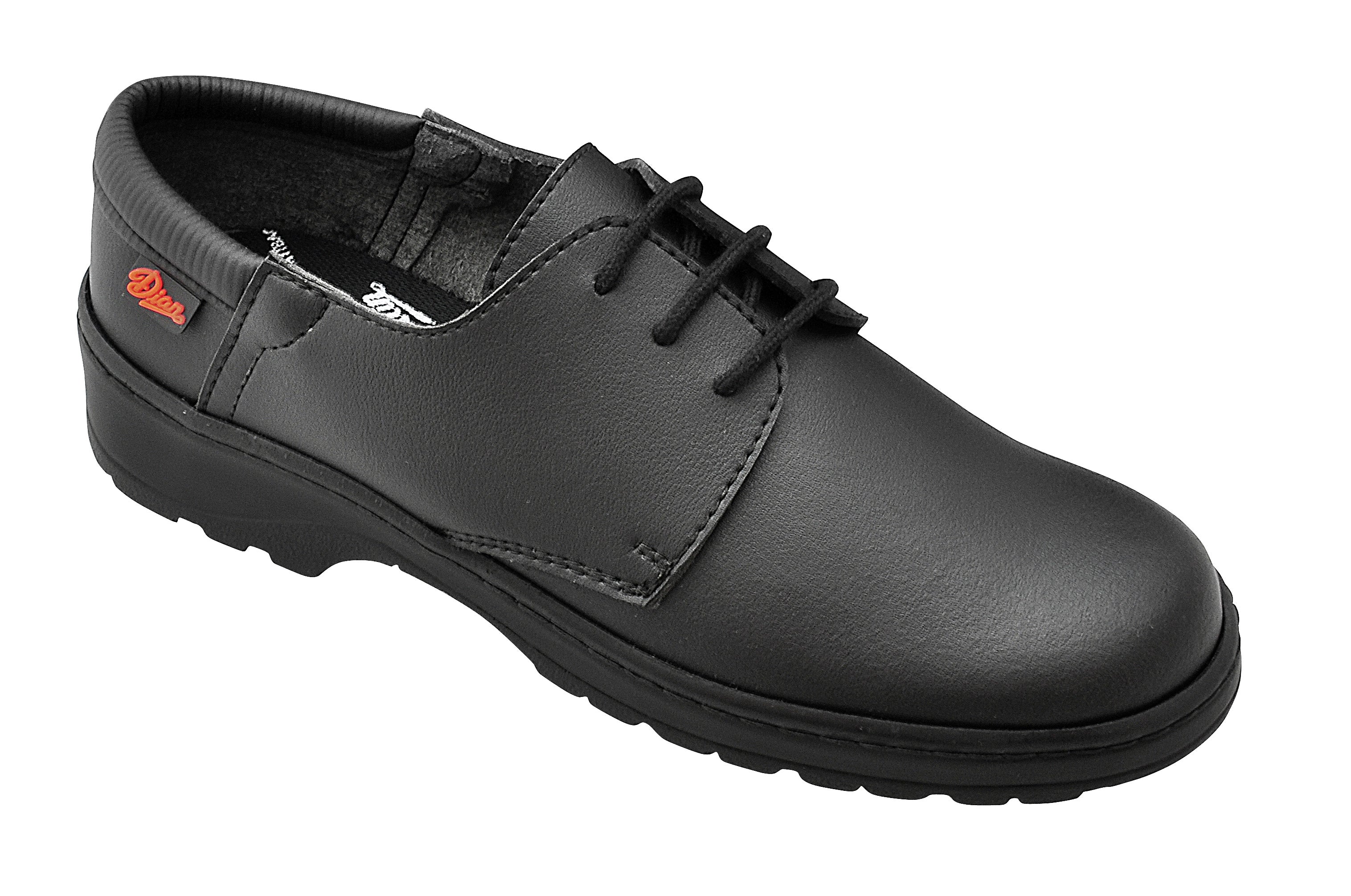 good all black work shoes