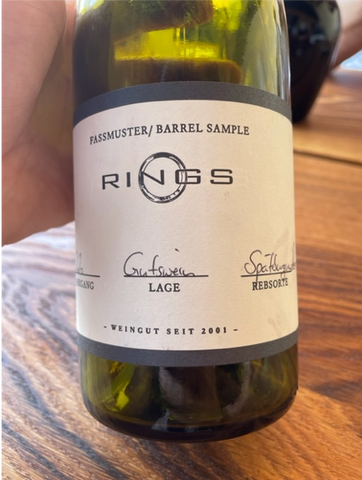 Weingut Rings, 2020 Spätburgunder VDP. GUTSWEIN Fassprobe