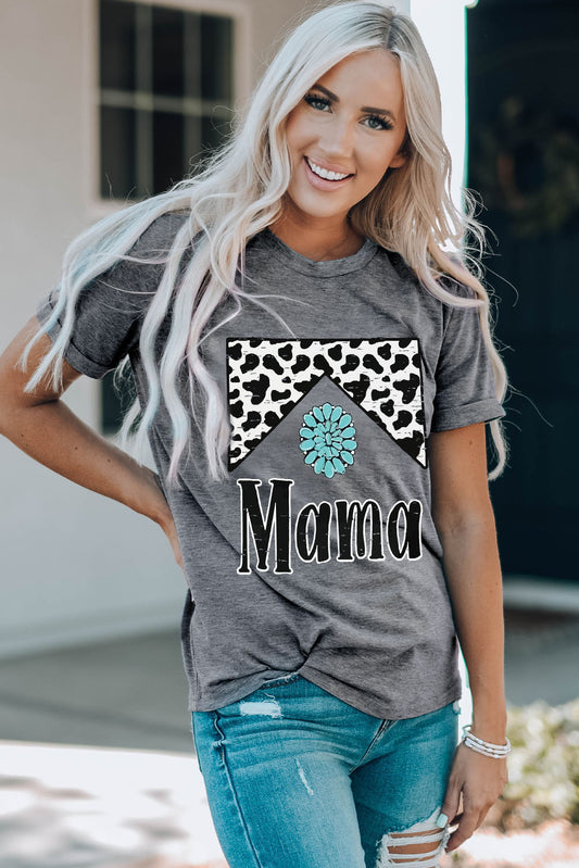 MAMA Leopard Graphic Drop Shoulder Sweatshirt – Lauren's Chic Boutique