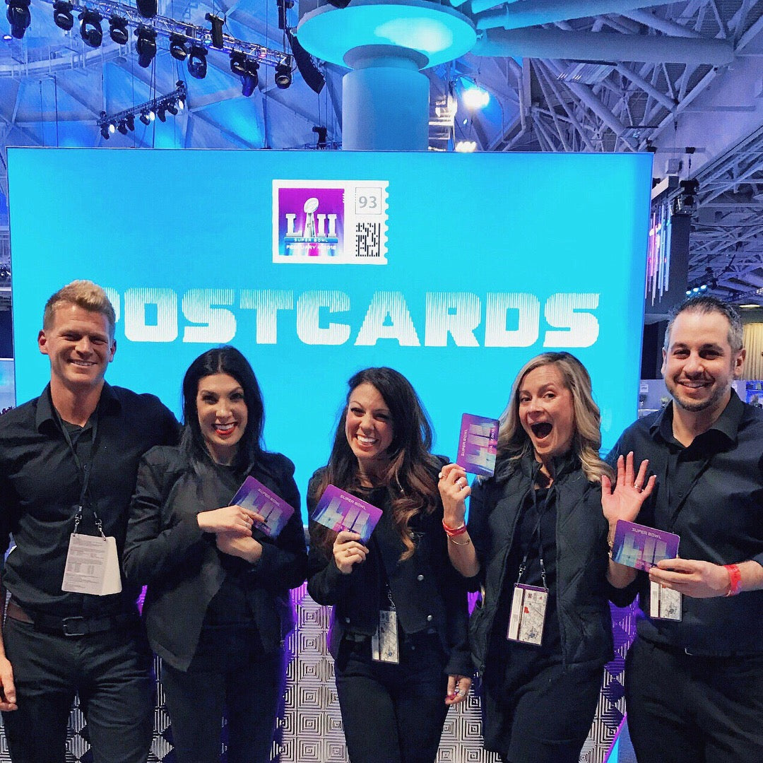 The Simply Grateful Family at Super Bowl 52 in Minneapolis