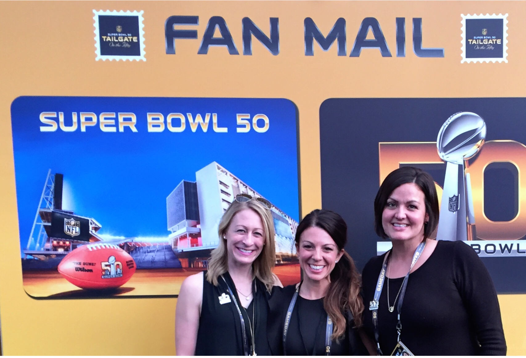 Super Bowl 50 Fan Mail Simply Grateful Support Team