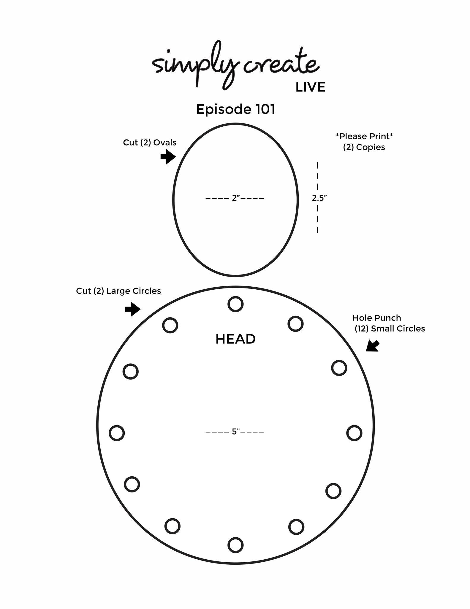 Simply Create LIVE Episode: 101 Materials