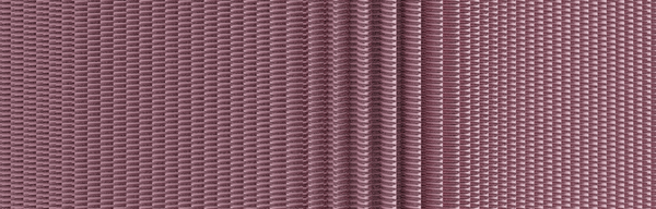 The grooves of the vase in the new color lavender