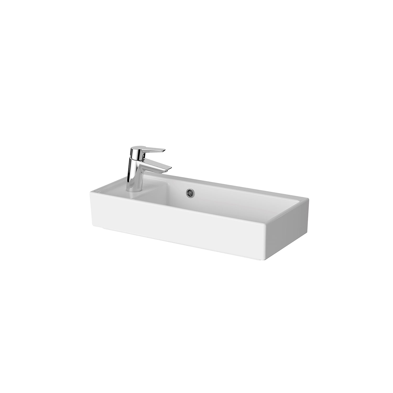 Vesta handrinse basin in a white finish