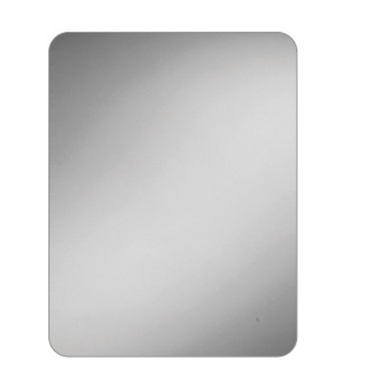 800x600mm Back Lit LED Light Mirror on a white background