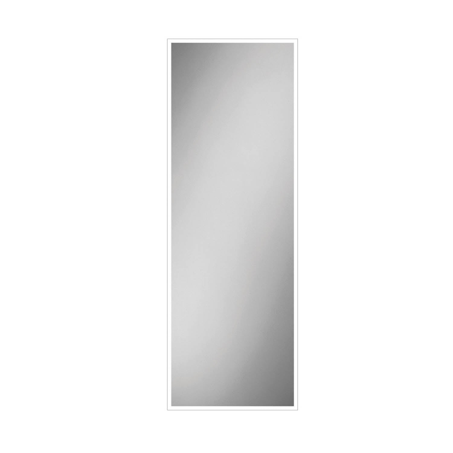 1400x600mm Front Lit LED Light Mirror on a white background