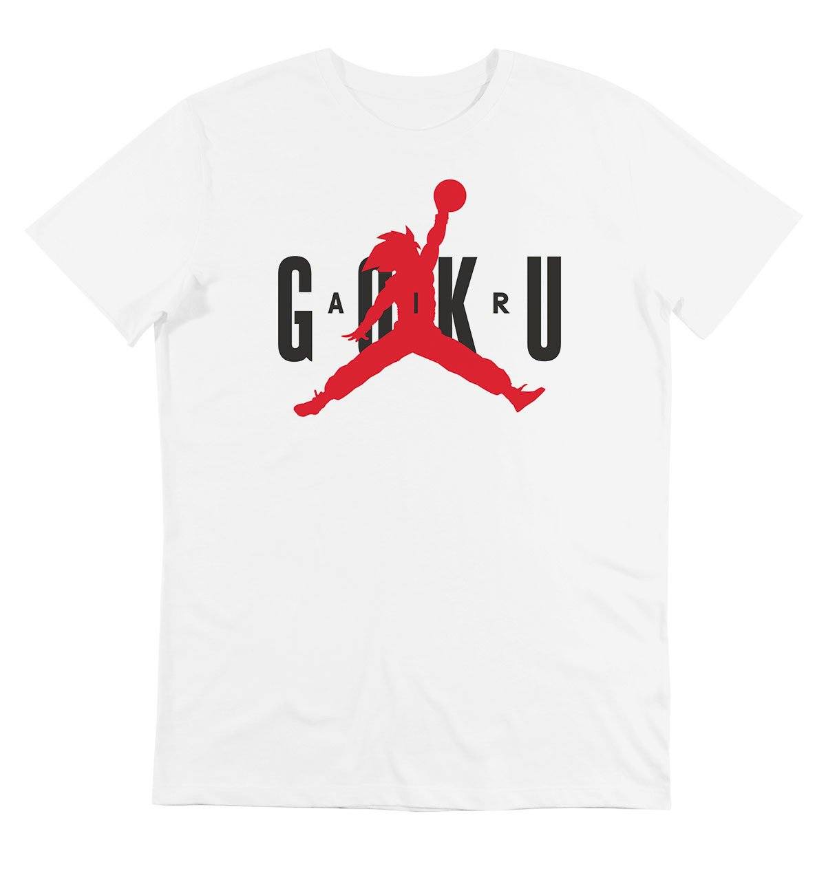 Air goku t-shirt - air jordan logo 