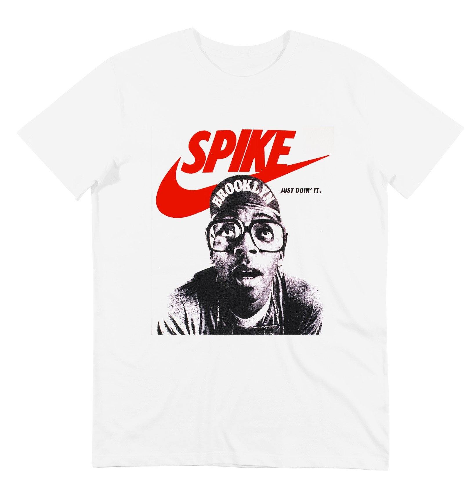 Spike t-shirt | spike lee tshirt | color white | short sleeves – GL BOUTIK