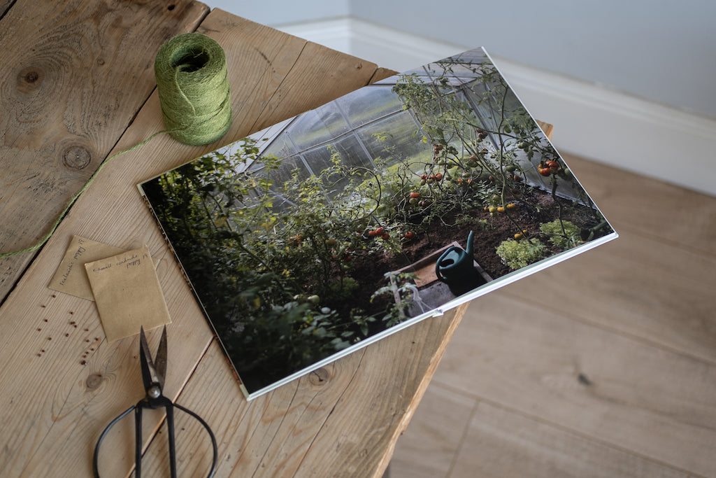 Photo book of garden