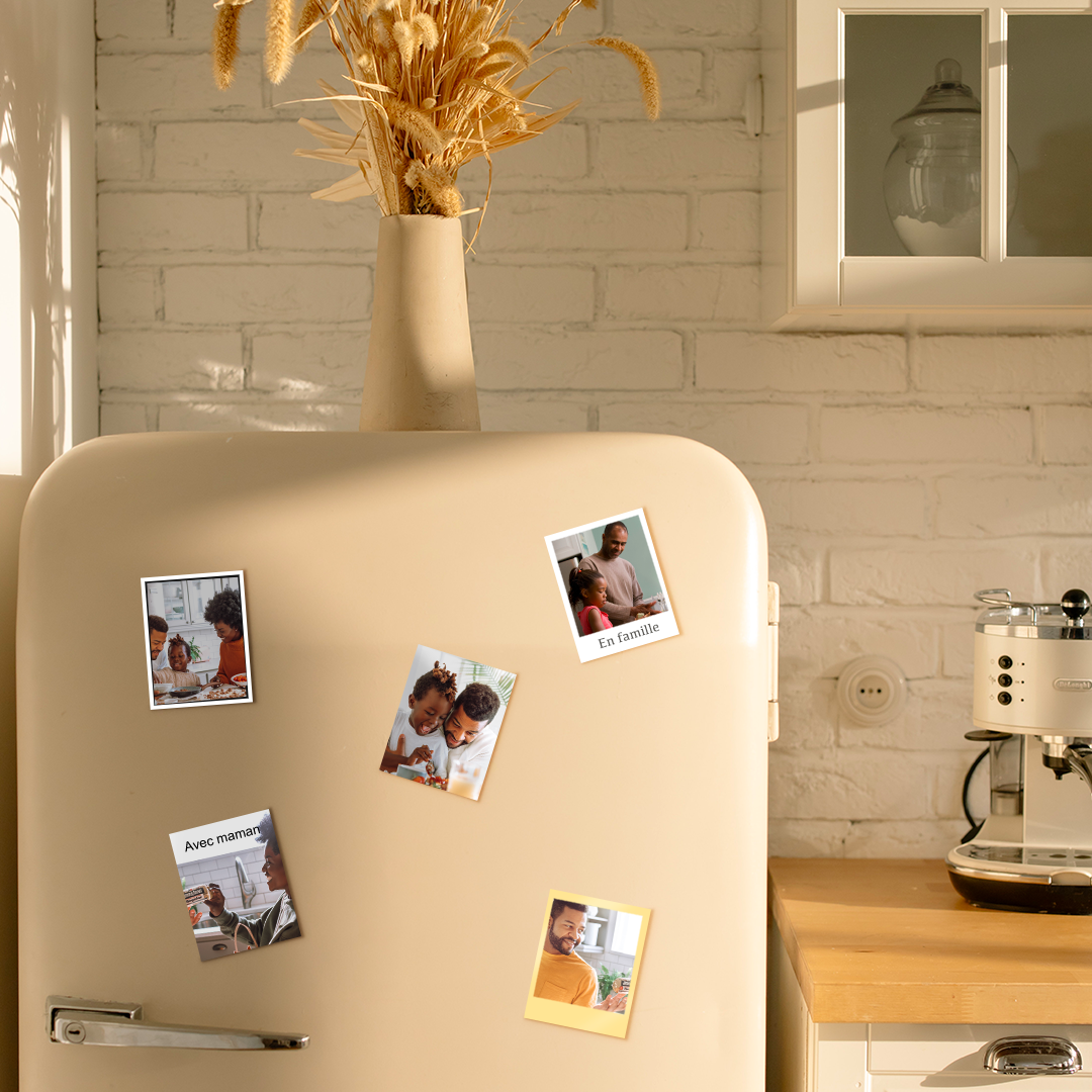 How To Decorate Your Fridge With Photo Magnets