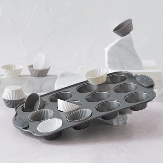 Mrs. Anderson's Silicone Muffin Pan 12 Cup — Kiss the Cook Wimberley